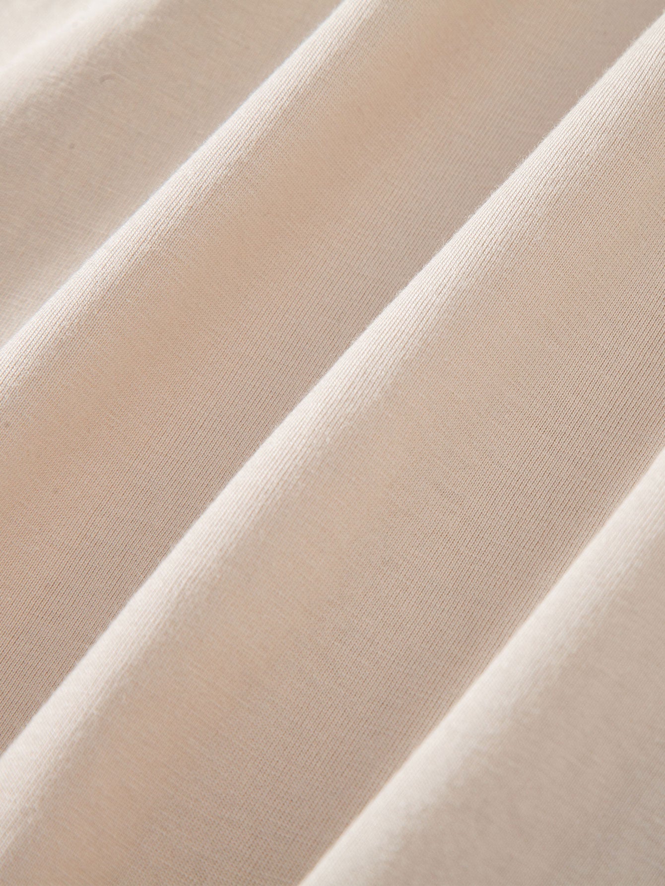 5 Pieces Basic Cotton Arc Hem T-Shirts