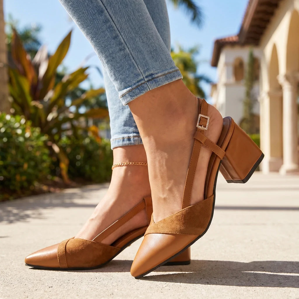 Audriana Slingback Heels