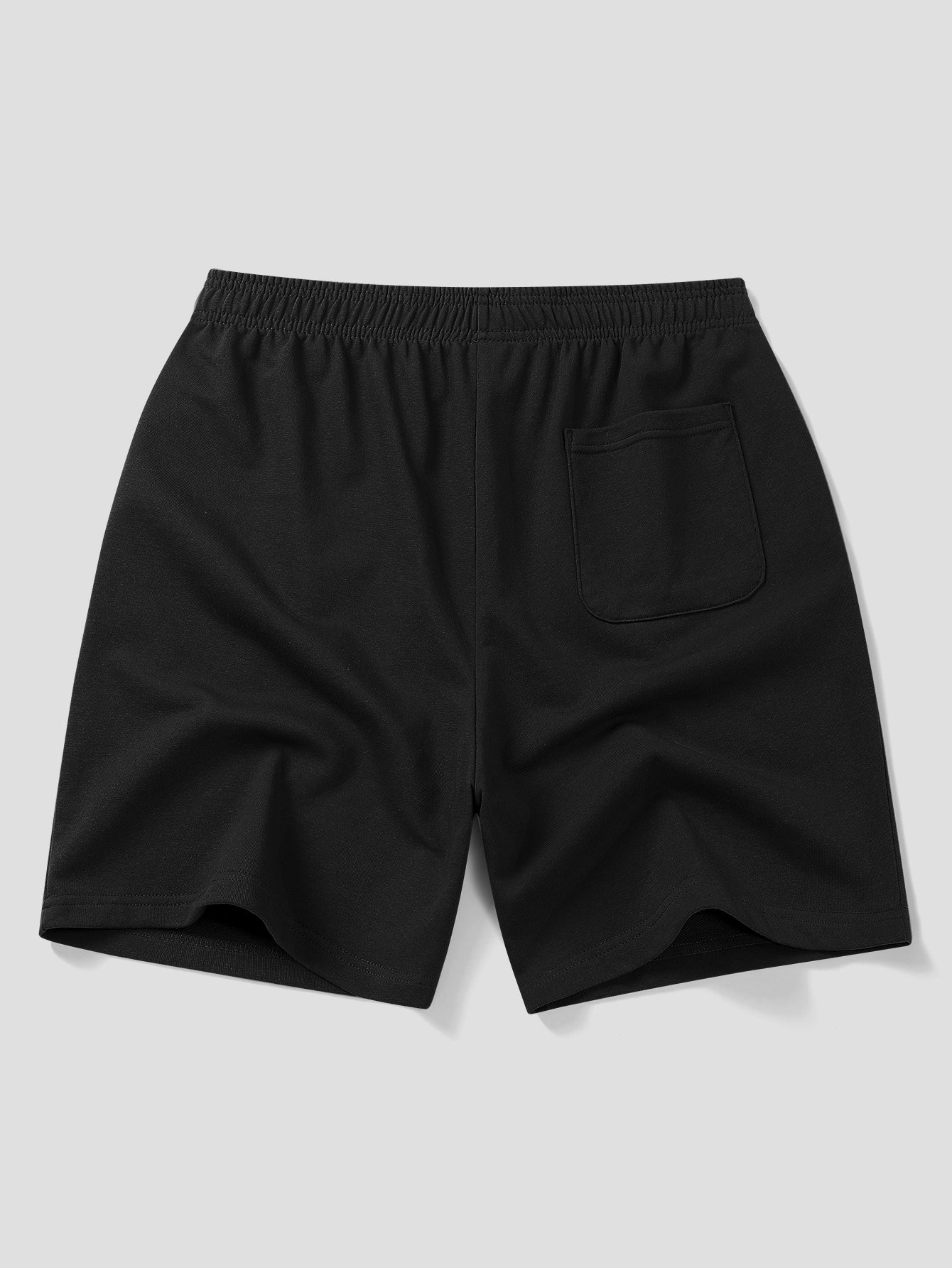 Relax Fit Milano Print Contrast Collar Polo Shirt & Cotton Drawstring 7" Shorts