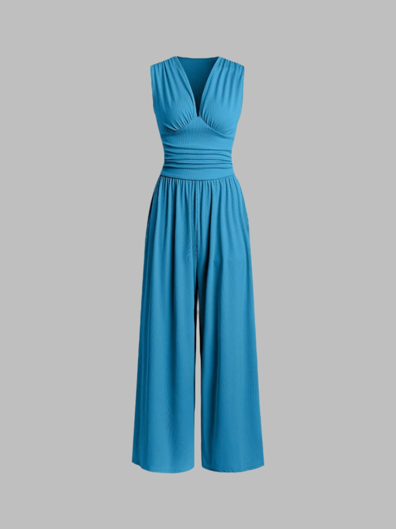 Serena – Tuta elegante senza maniche e pantaloni larghi