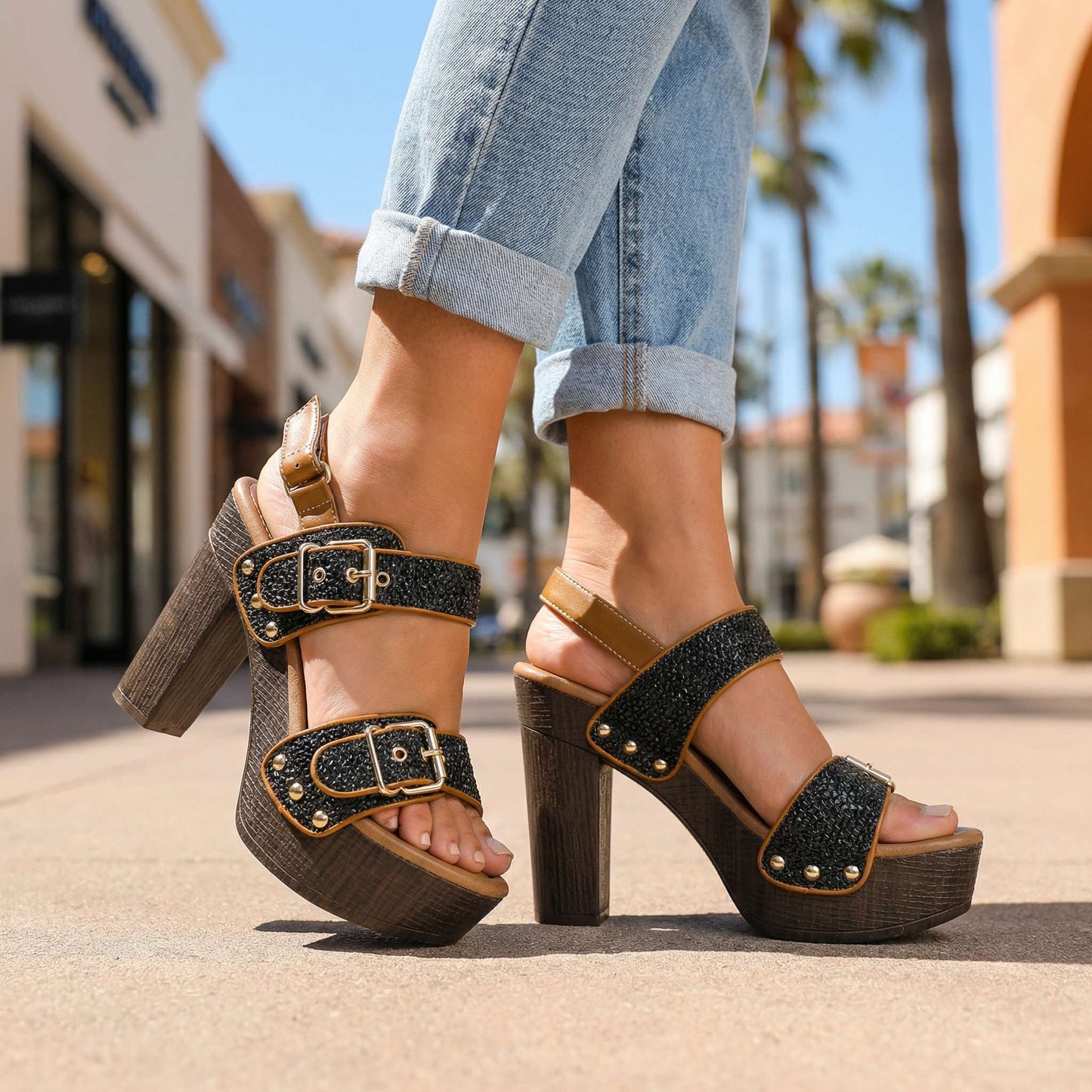 Celeste Sandal Heels