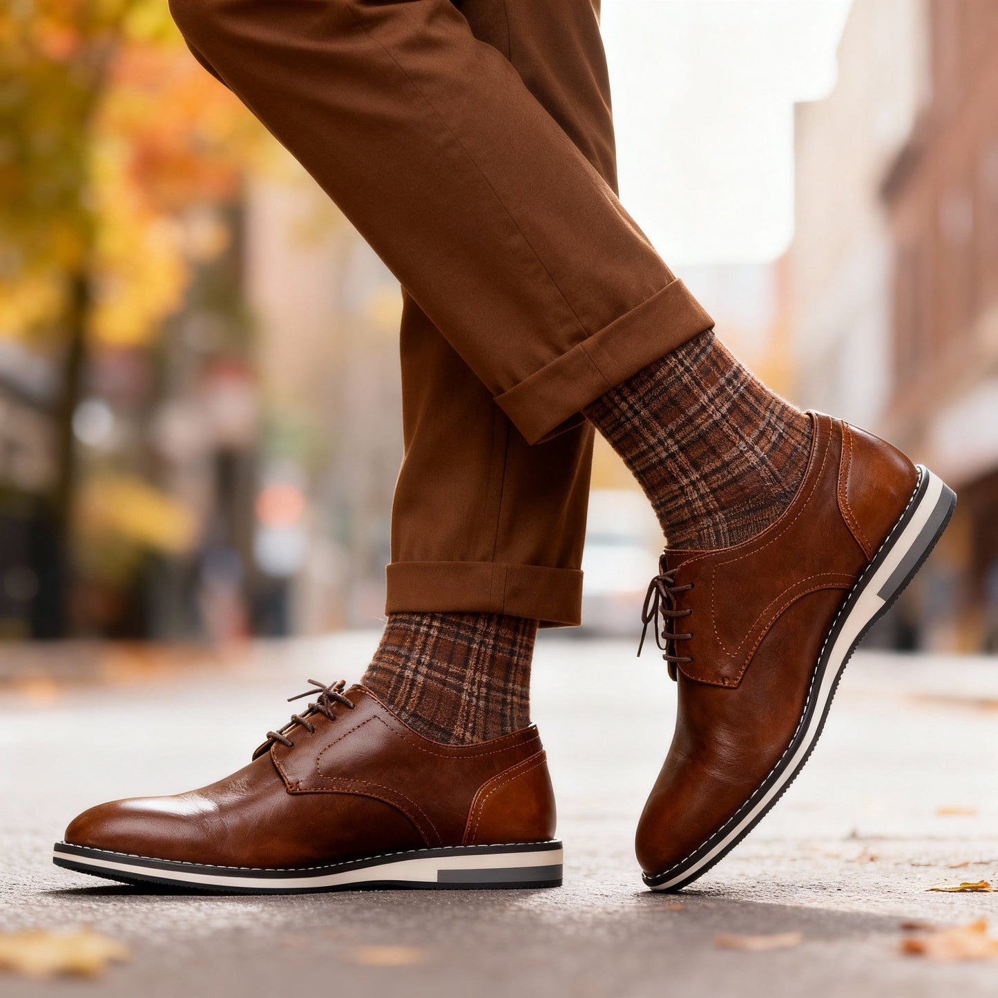 Curtis Butler Lace-Up Derbies