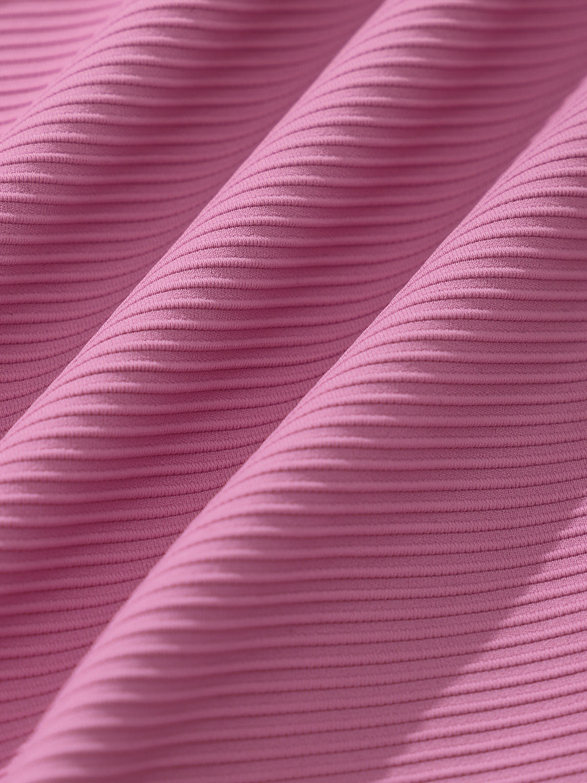 Pink Solid Bikini Bottom
