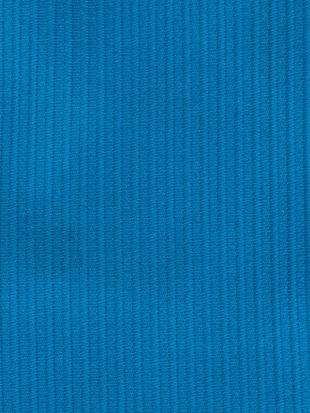 Blue Cutout O-Ring Bikini Top
