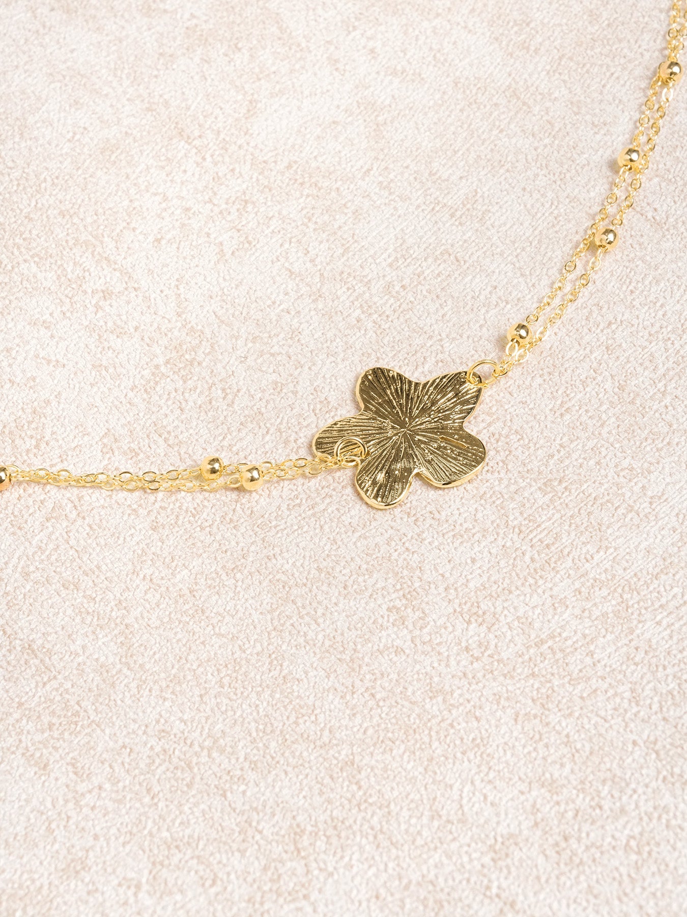 Gold Charm Beaded Waist Chain