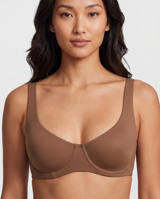 Seamless Underwire Balconette Bra