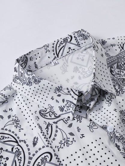 Paisley Button Up Shirt