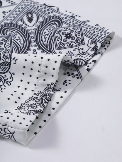 Paisley Button Up Shirt