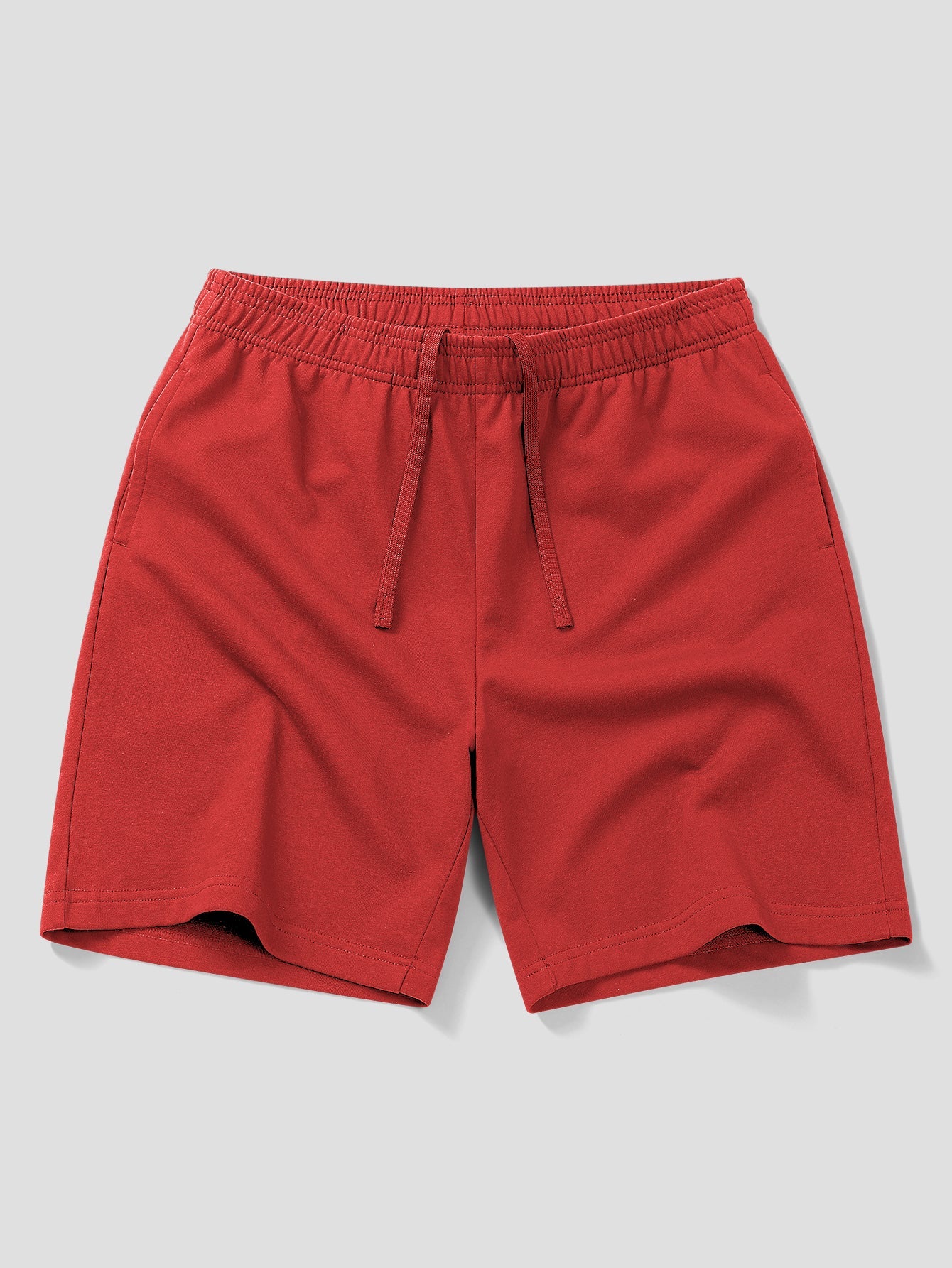 Relax Fit Red Hat Ghost Print Cotton T-Shirt & Cotton Drawstring 7" Shorts