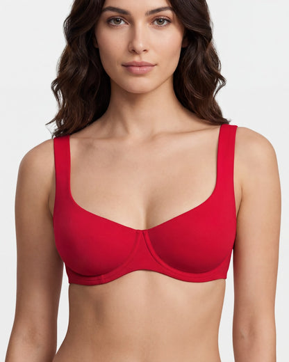 Seamless Underwire Balconette Bra