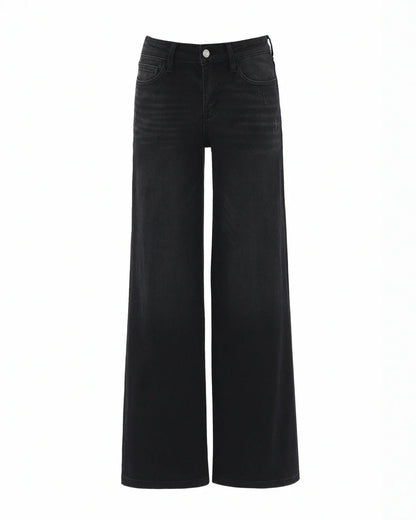 BBL Wide Leg Jeans Mid Rise