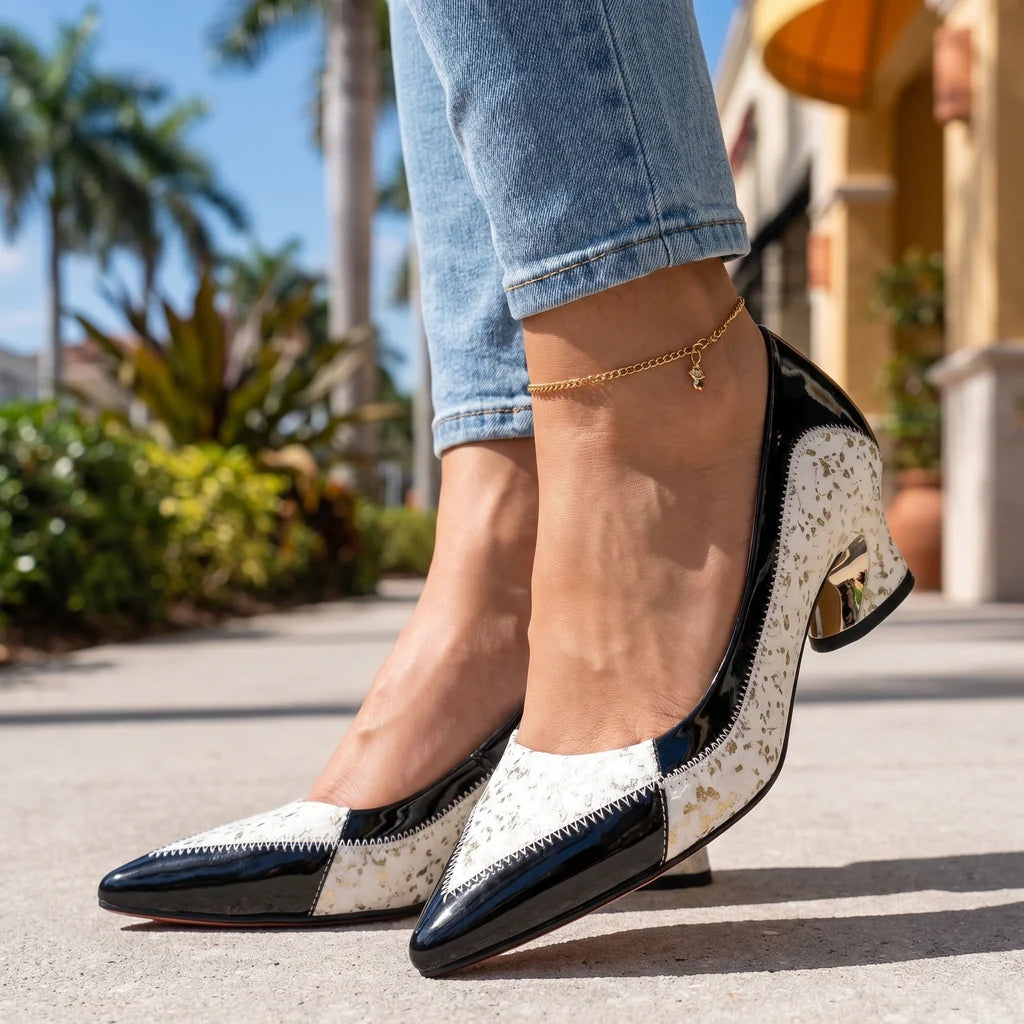 Kylah Two-Tone Pumps