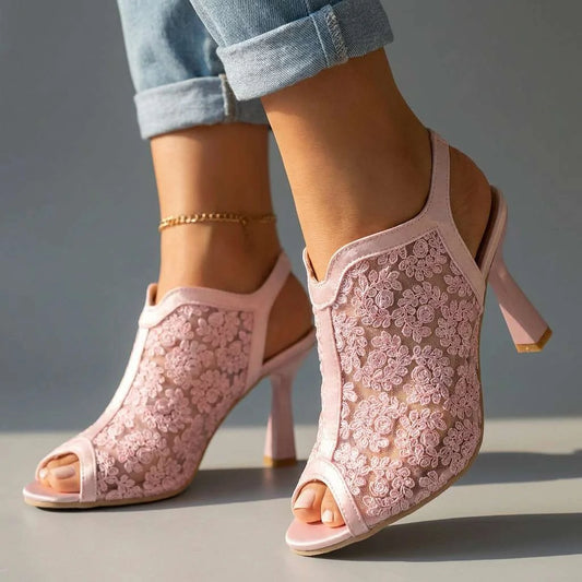 Gloriana Floral Heels