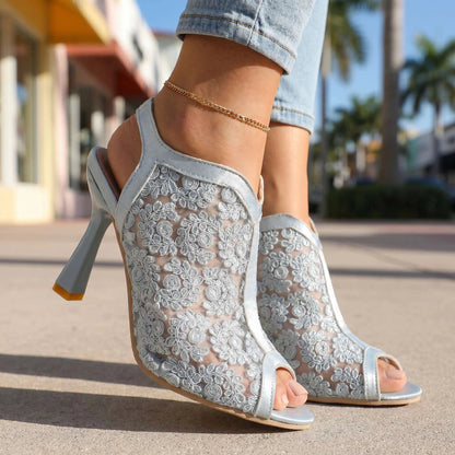 Gloriana Floral Heels