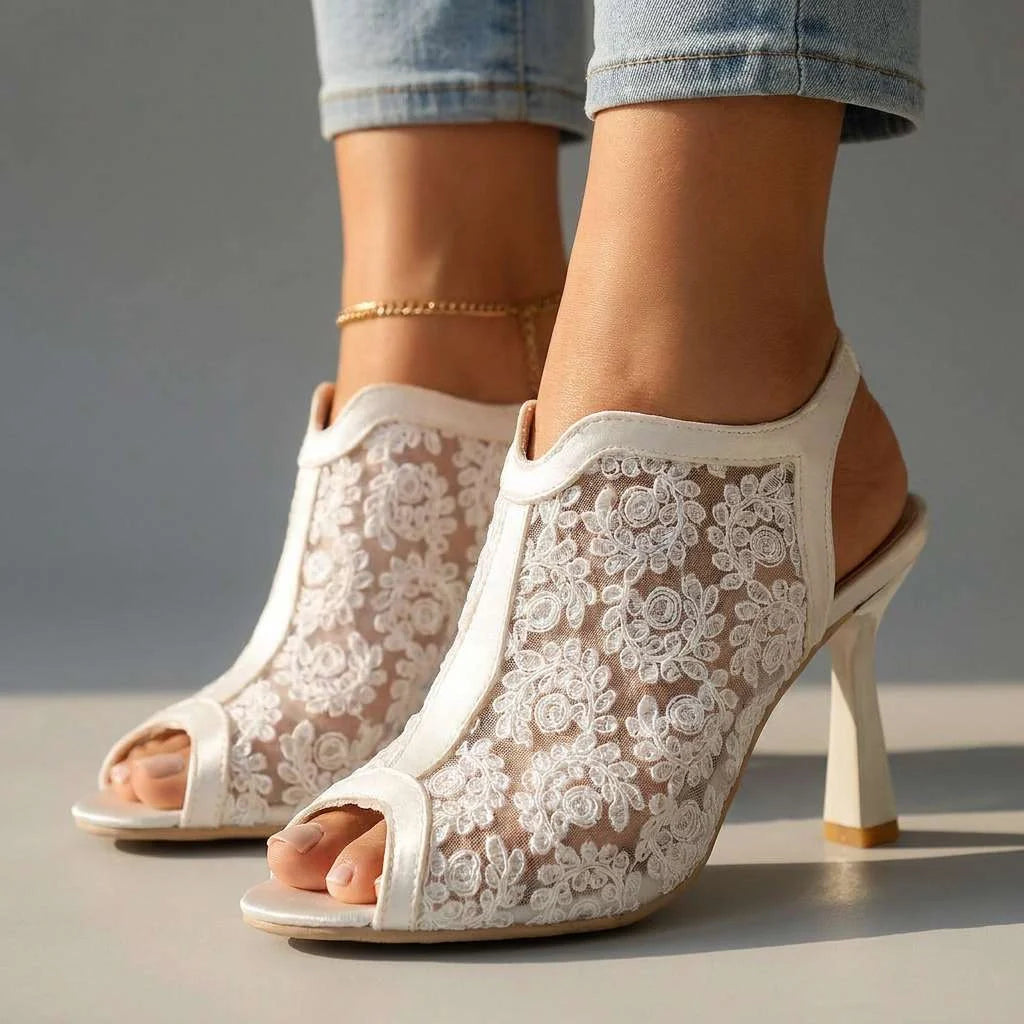 Gloriana Floral Heels