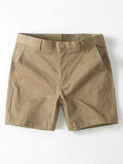 Slim Fit Cotton Chino 5" Shorts