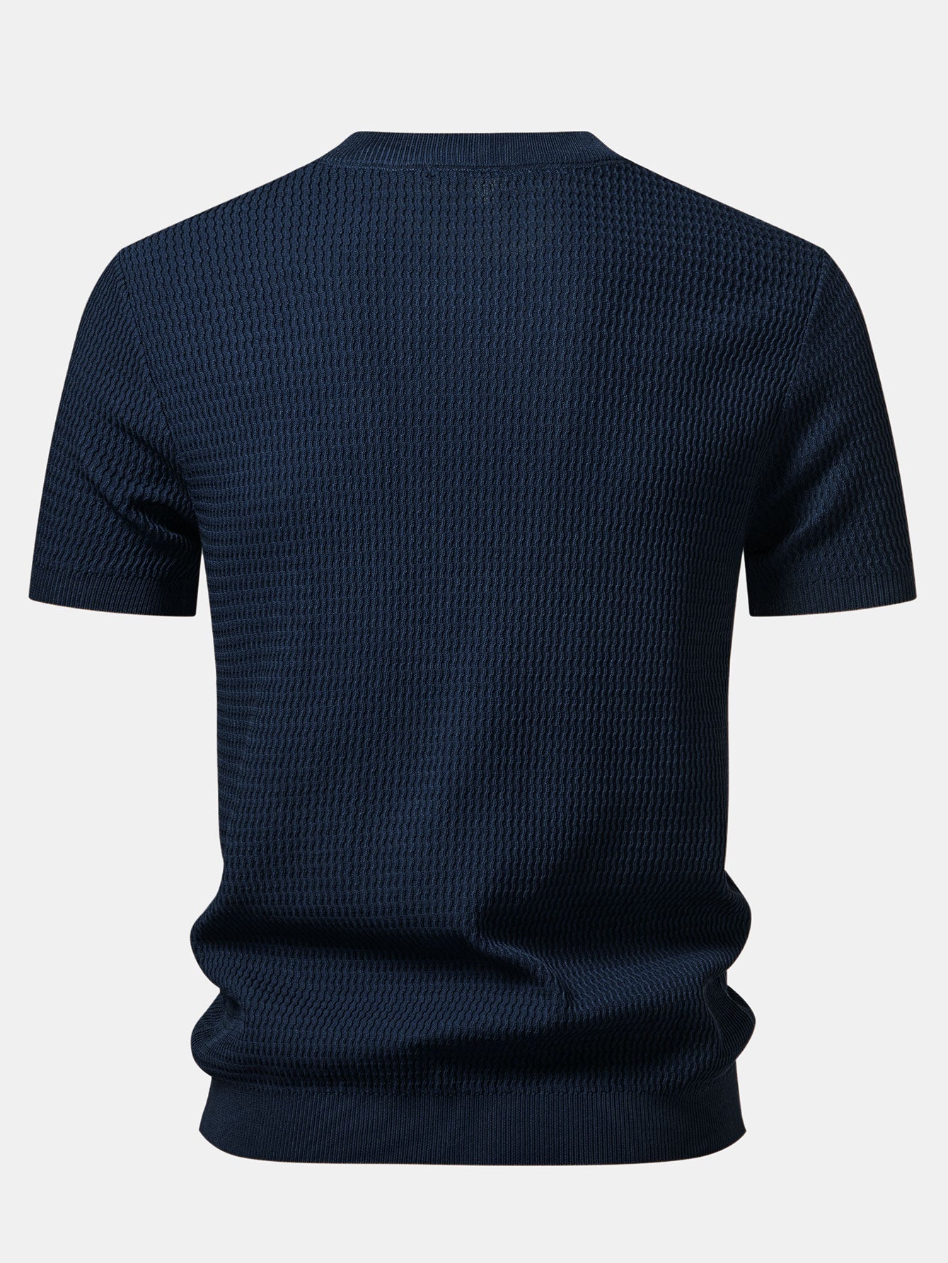 Textured Knit T-Shirt