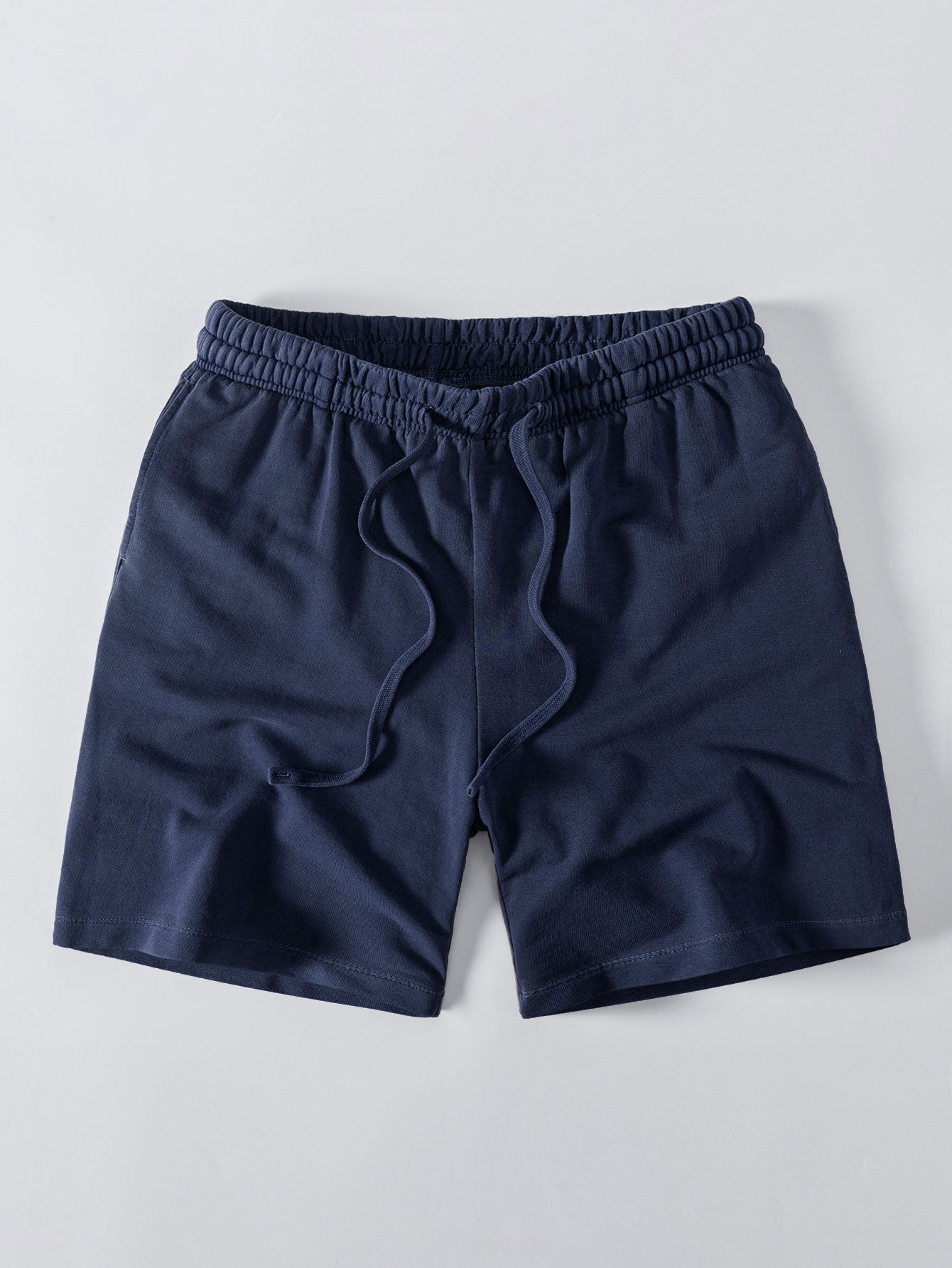 Washed Drawstring Shorts