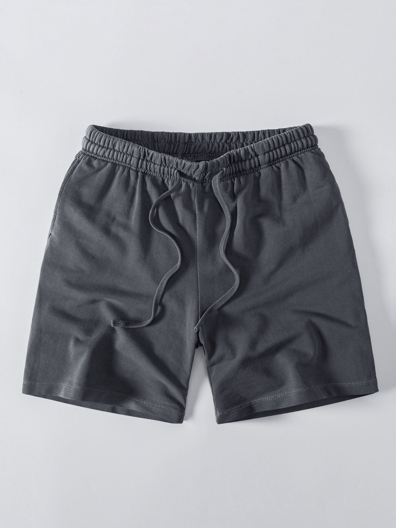 Washed Drawstring Shorts
