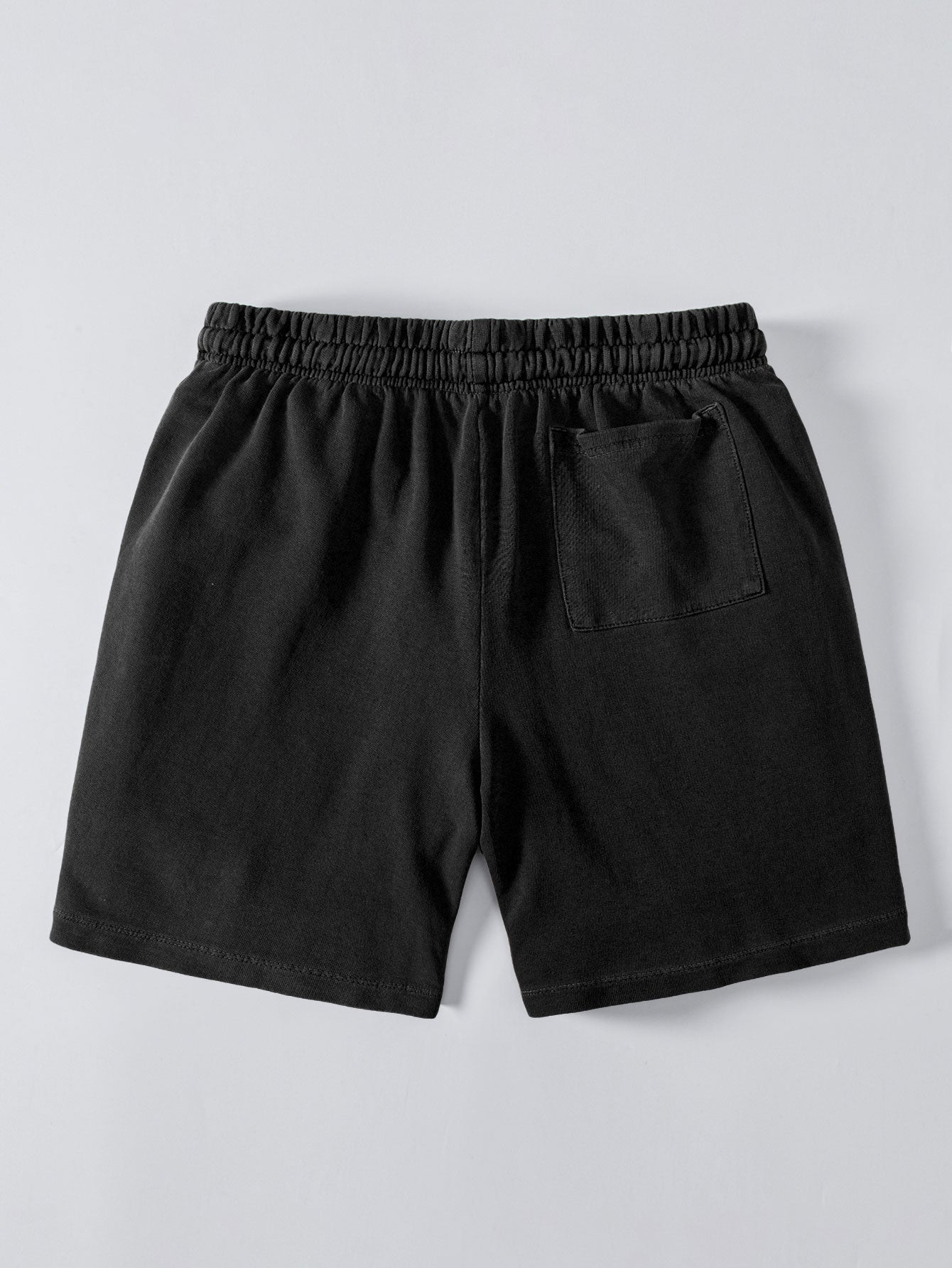Washed Drawstring Shorts
