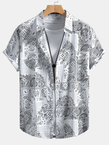 Paisley Button Up Shirt