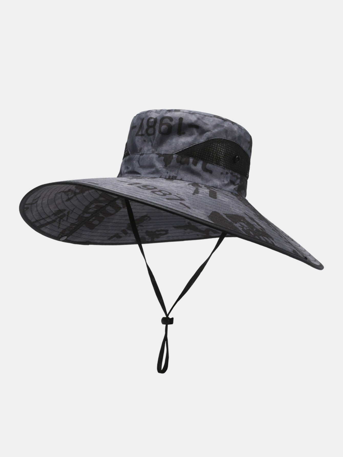 Extra-Wide Brim Breathable Bucket Hat Ideal For Outdoor Activities