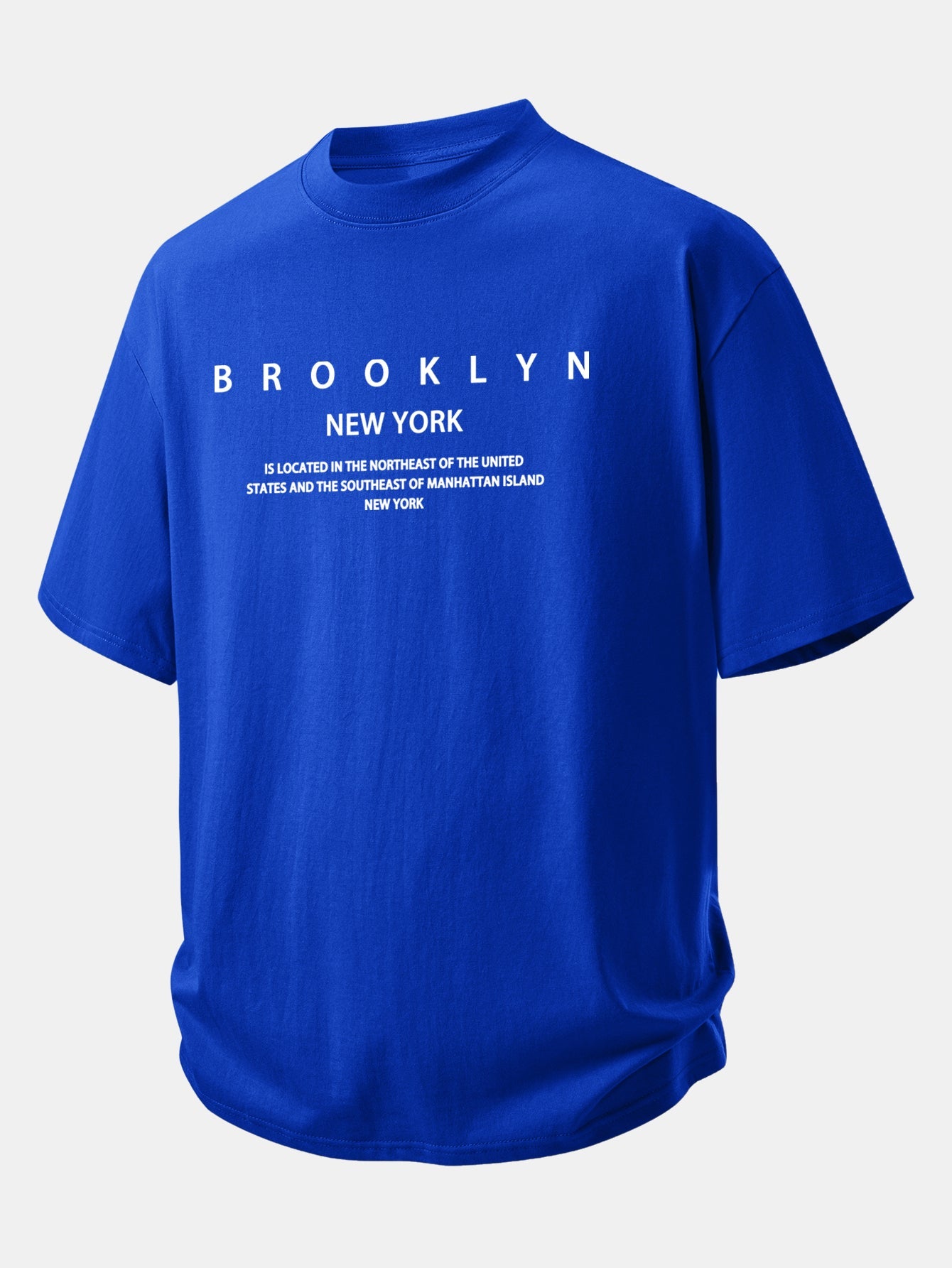 Relax Fit Brooklyn Print Cotton T-Shirt