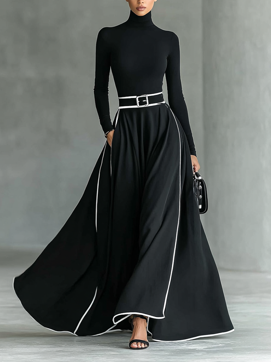 V-Neck Sleeveless Slit Maxi Dress