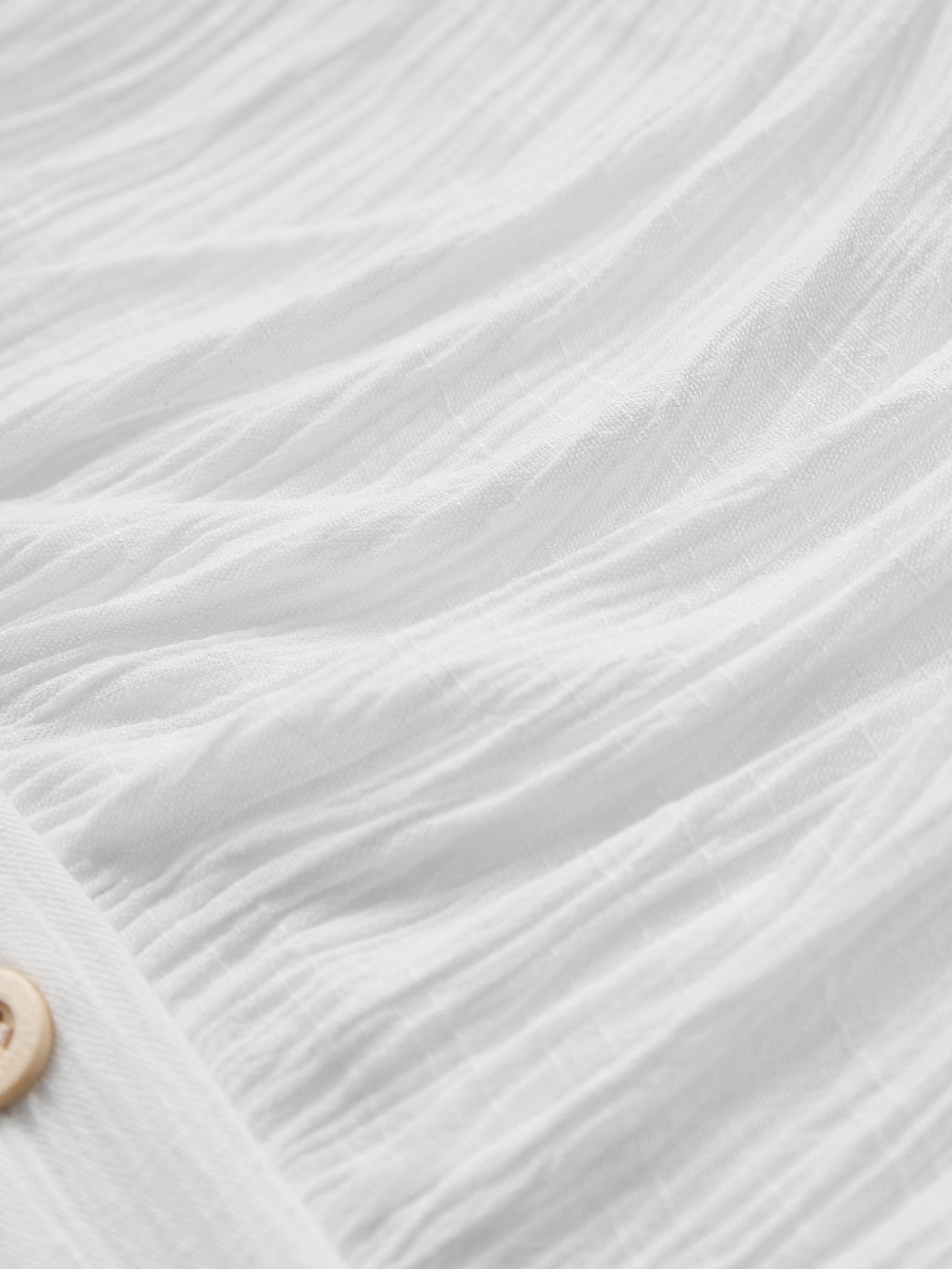 Cotton Linen Pleated Lapel Maxi Dress