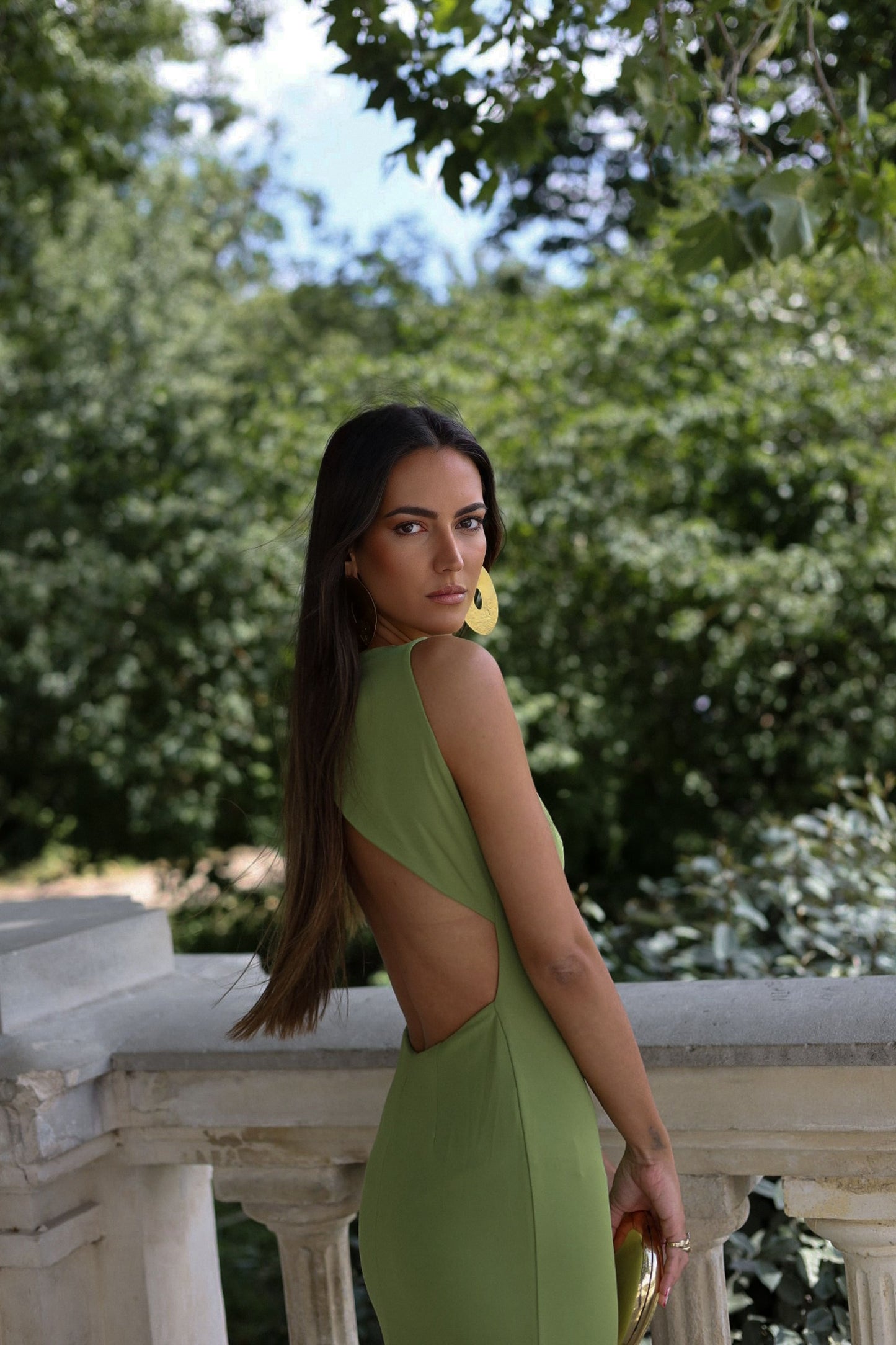Pistachio Green Maxi Dress