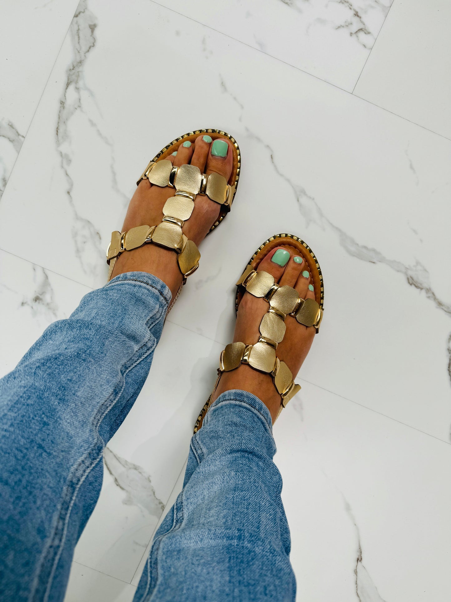 289 Gold Sandal