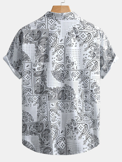 Paisley Button Up Shirt