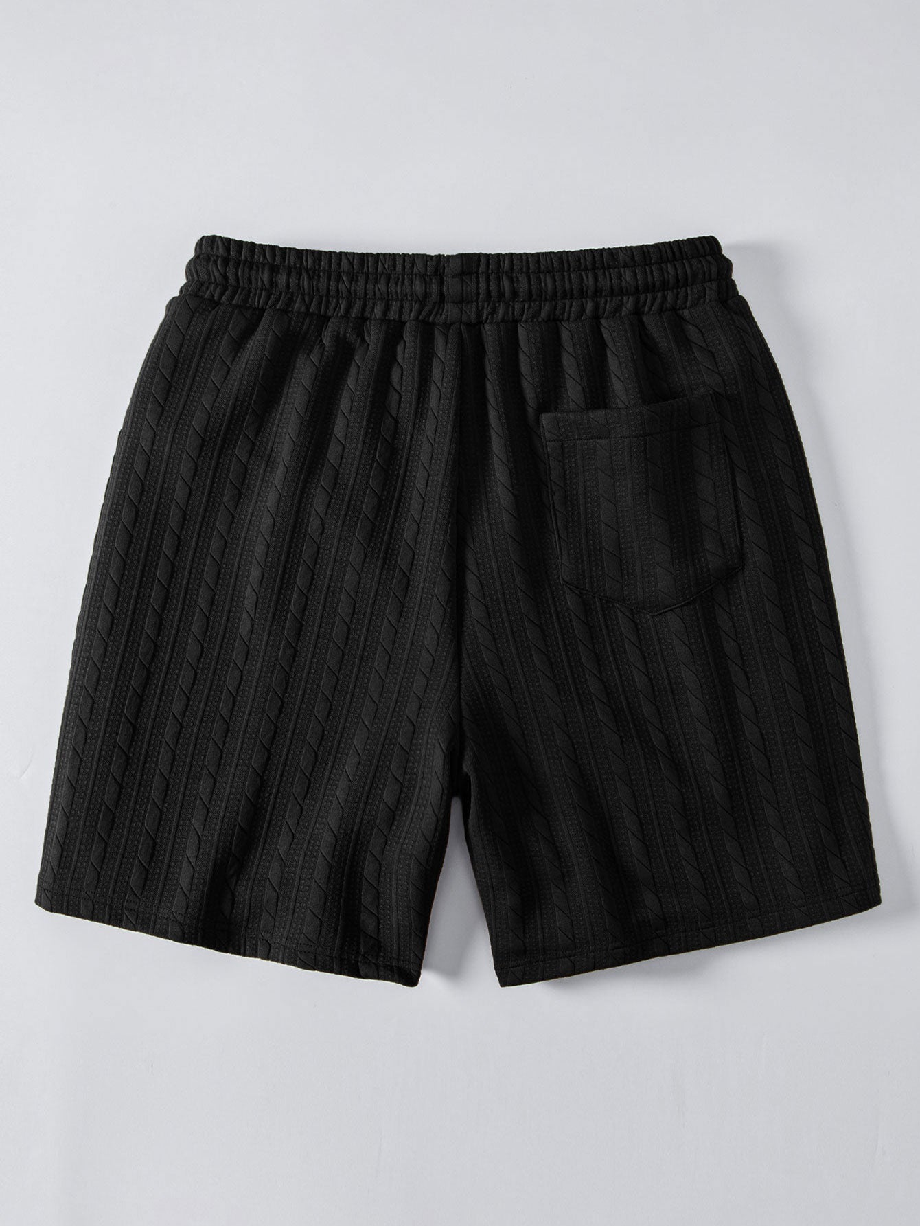 Twisted Jacquard Drawstring 7″ Shorts