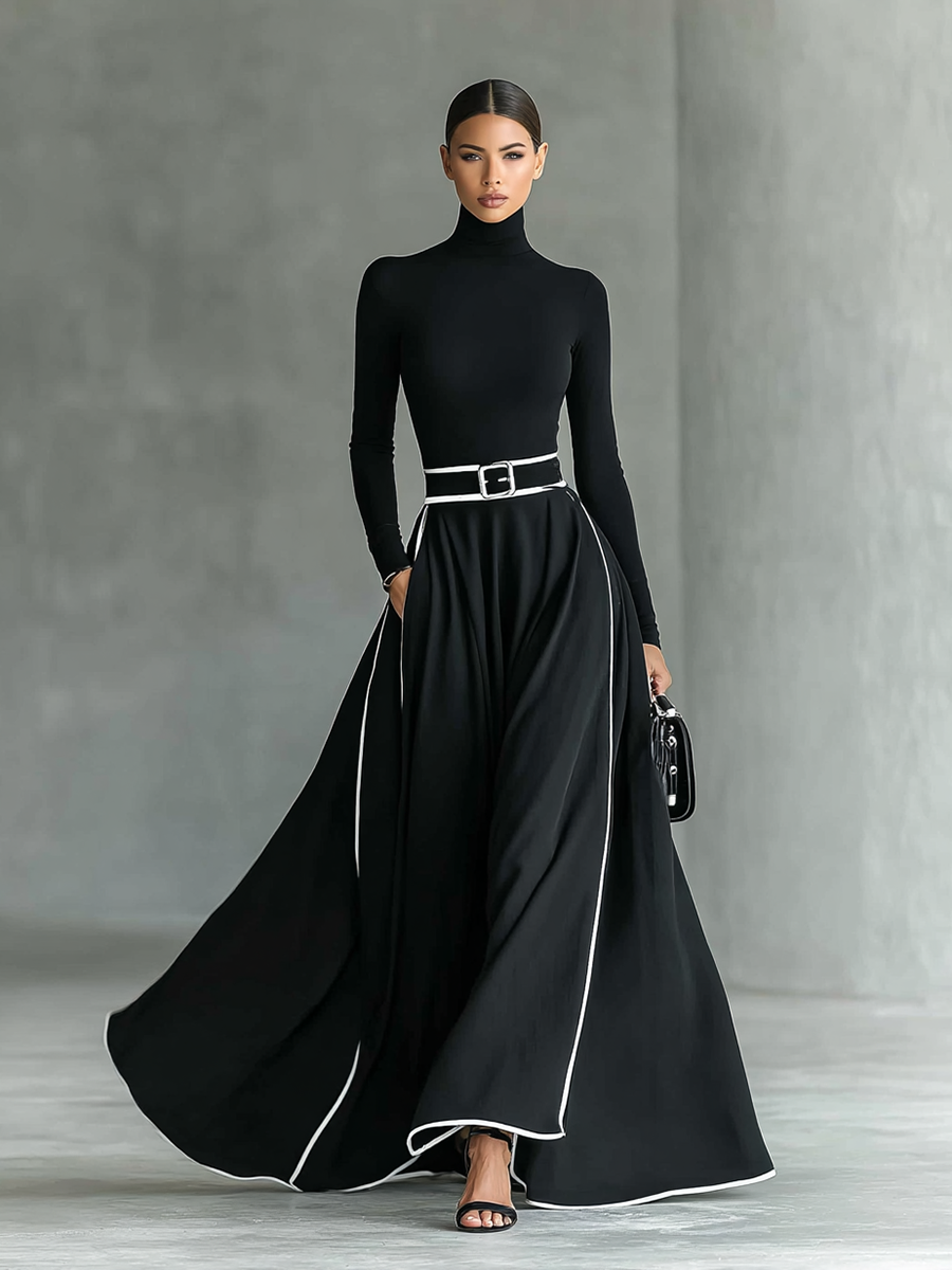 V-Neck Sleeveless Slit Maxi Dress