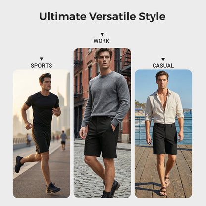 Men's Stretch Quick Dry Casual Golf Shorts