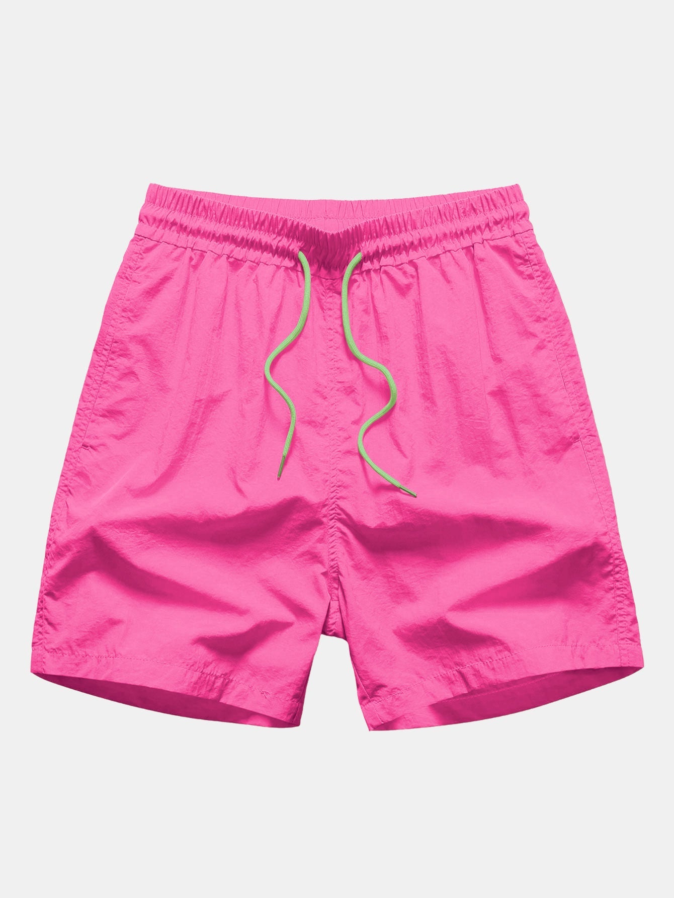 Colorful Tiger Patchwork Button Up Shirt & Swim Shorts