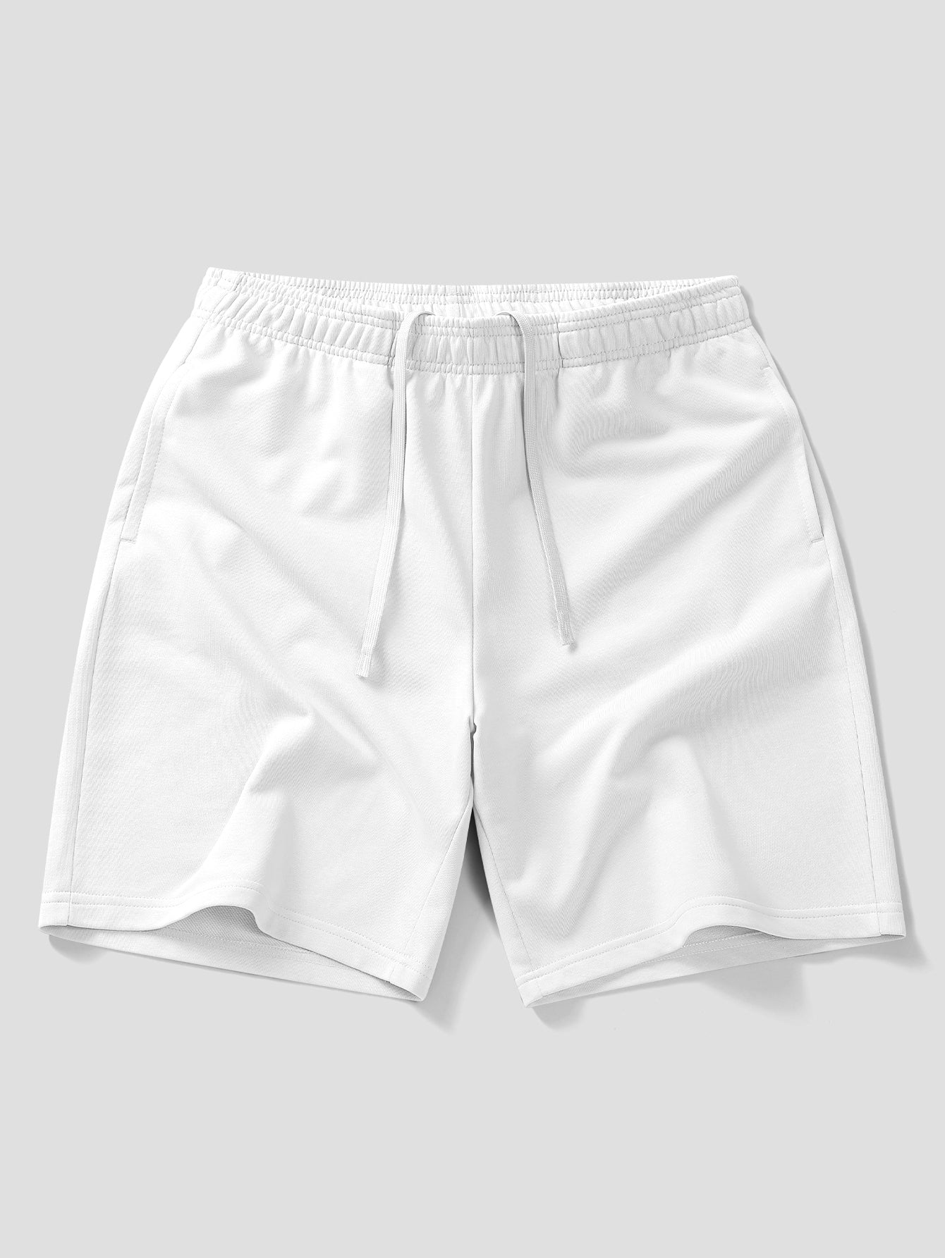 Relax Fit Contrast Cotton Polo & Cotton Drawstring 7" Shorts