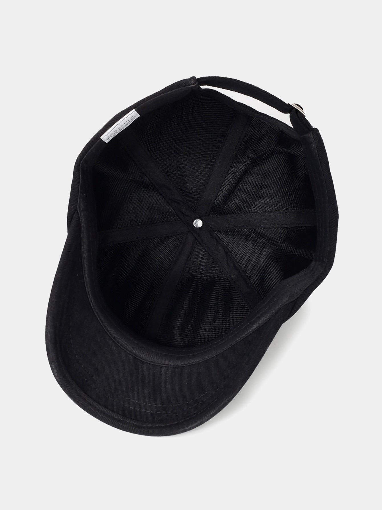 Minimalist Adjustable Solid-Color Cotton Baseball Cap With Short Brim