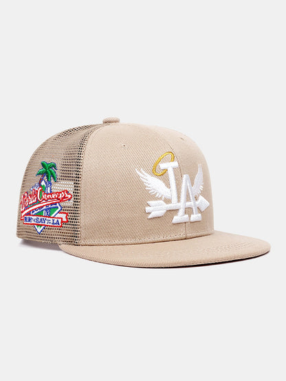 Letter Embroidery Street Style Baseball Cap