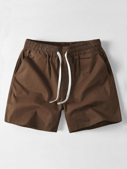 Cotton Drawstring Chino 5" Shorts