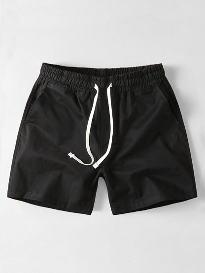 Cotton Drawstring Chino 5" Shorts