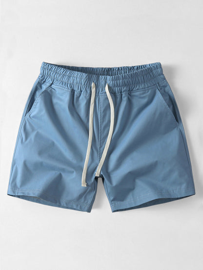 Cotton Drawstring Chino 5" Shorts