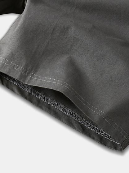 Cotton Drawstring Chino 5" Shorts