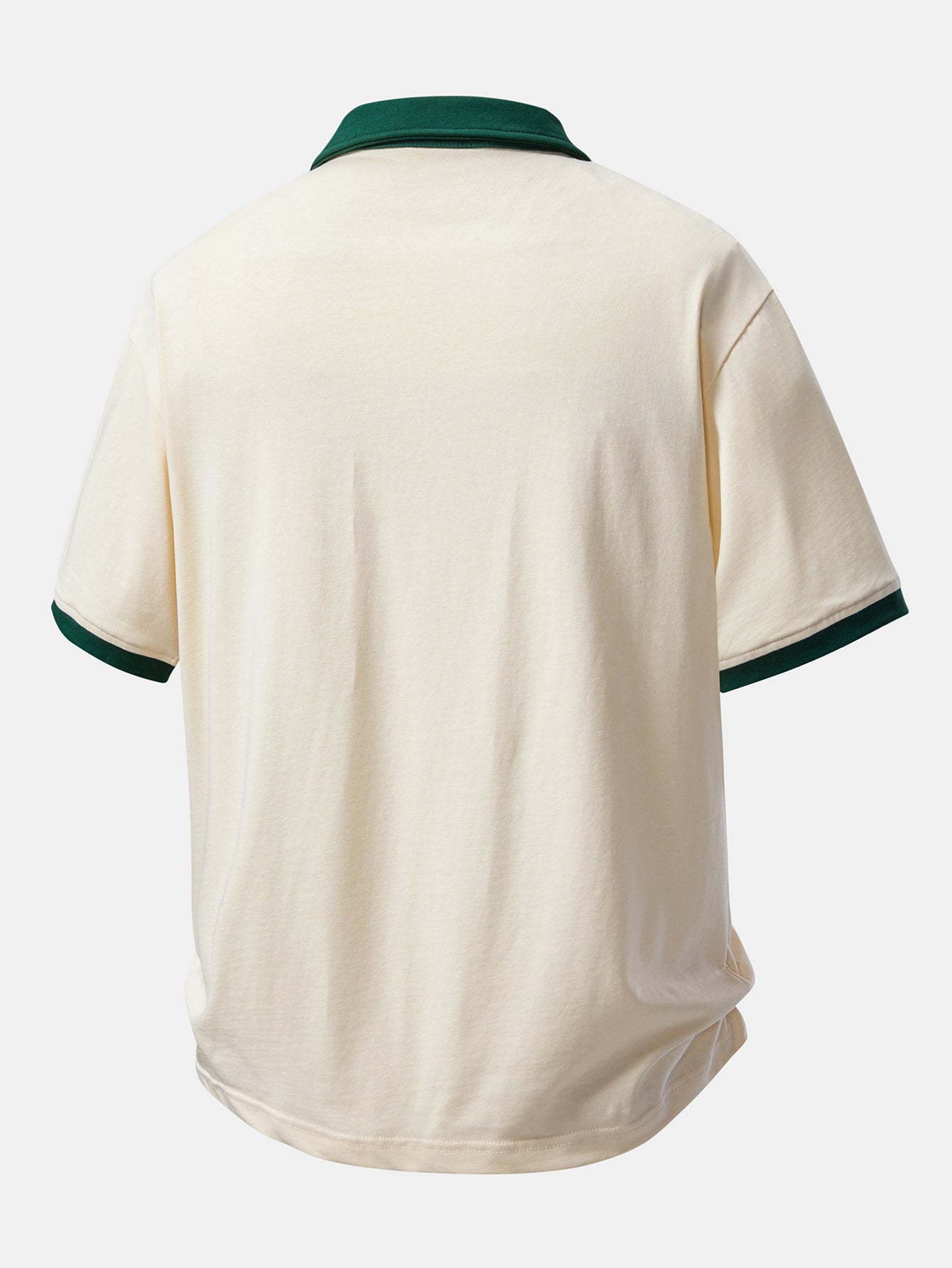 Relax Fit Contrast Cotton Polo & Cotton Drawstring 7" Shorts