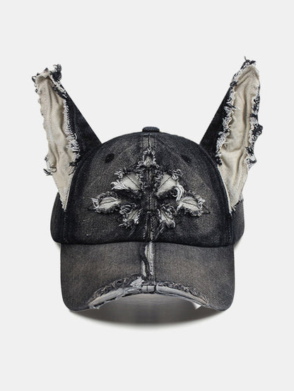 Wasteland Style Doberman Baseball Cap Vintage Cool Hip-Hop Style Outdoor Travel Sun Hat