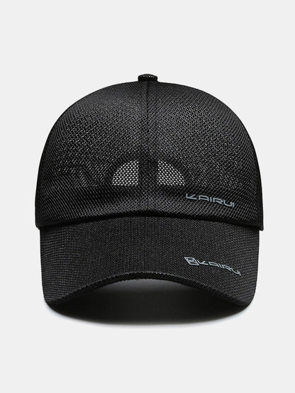 Solid Color Mesh Baseball Cap