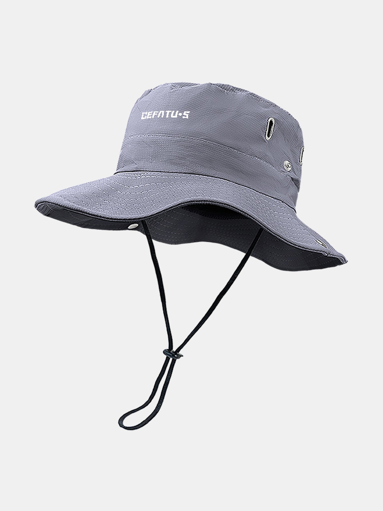 Outdoor Wide-Brimmed Sun Hat With Foldable Brim And Elastic Breathable Mesh Face Mask