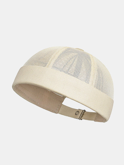 Adjustable Minimalist Breathable Mesh Beanie Hat