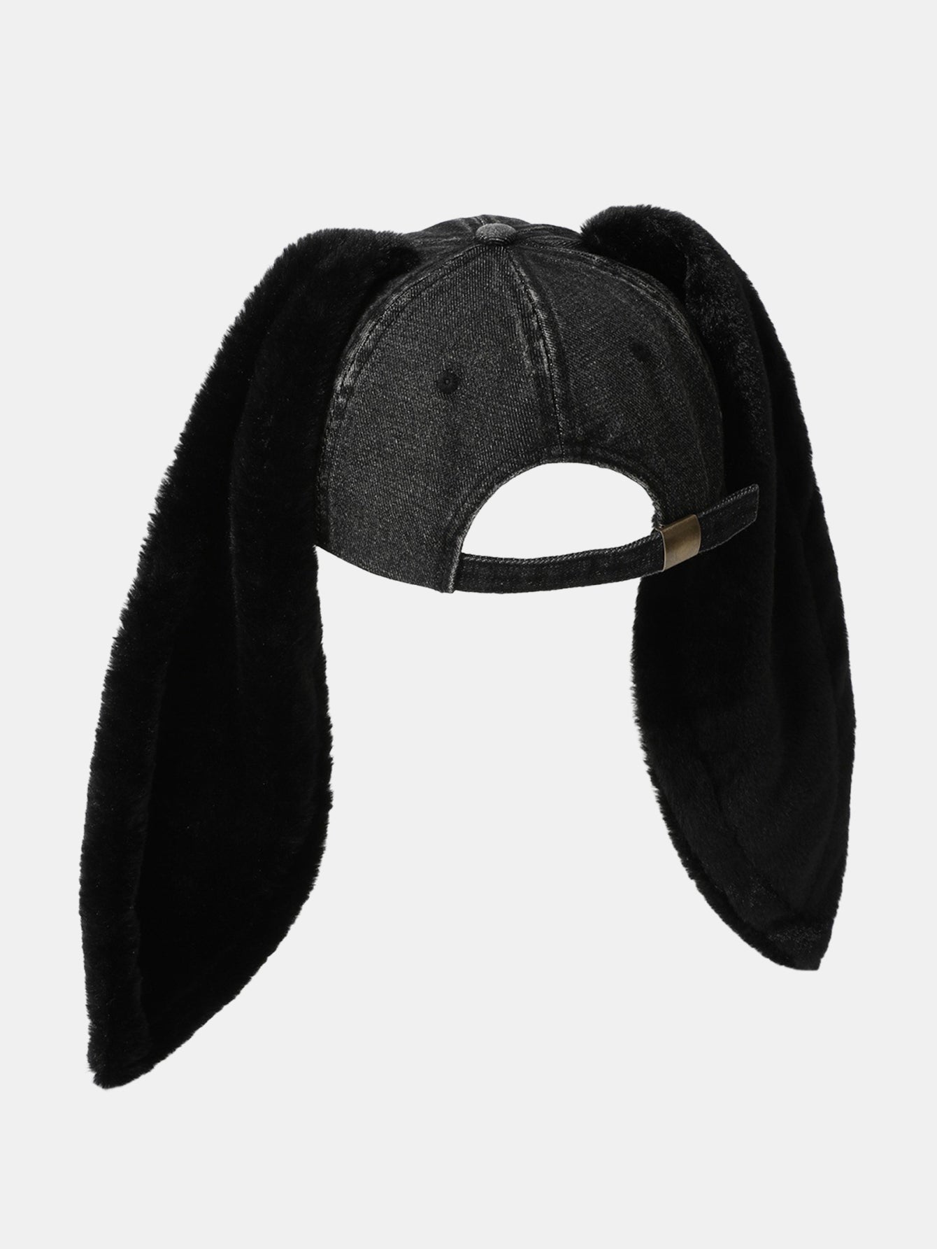 Y2K Streetwear Bunny Rabbit Ears Distressed Baseball Cap