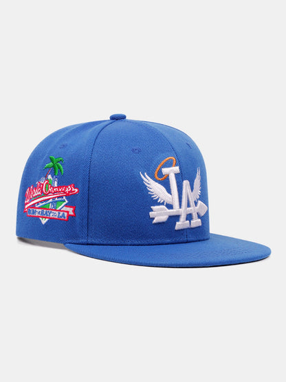 Letter Embroidery Street Style Baseball Cap